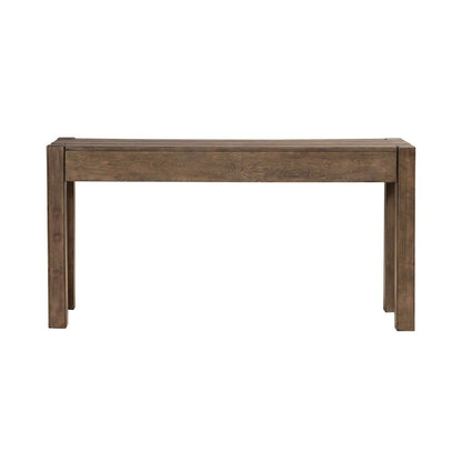 Broadmore Living Room Console Table - Cobblestone Brown