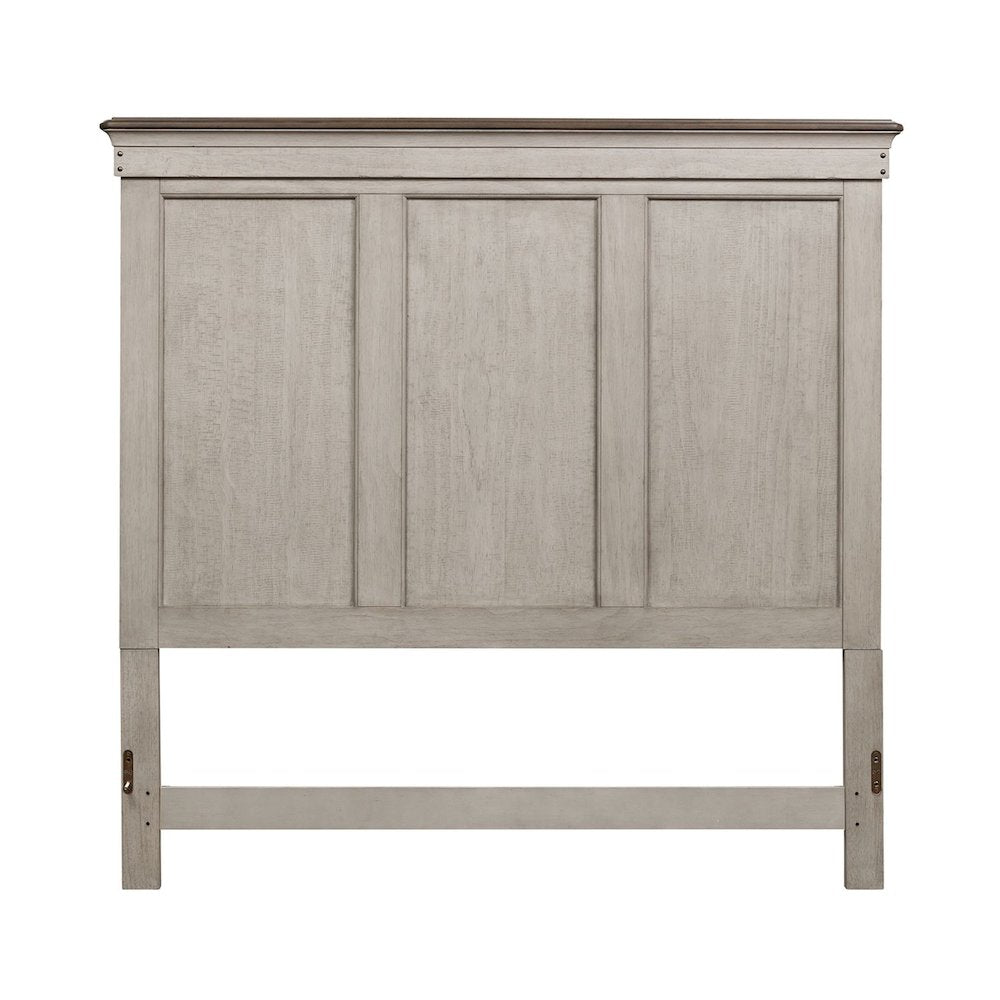 Queen Panel Headboard Farmhouse White