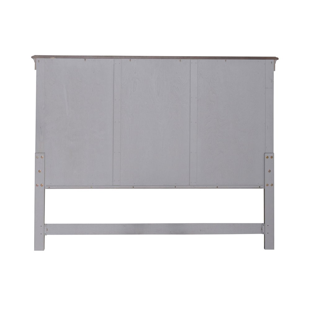 Queen Panel Headboard Farmhouse White
