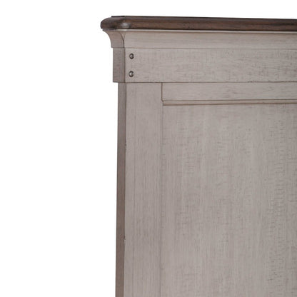 Queen Panel Headboard Farmhouse White