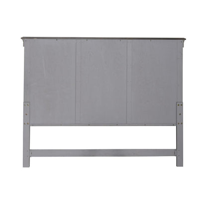 King Panel Headboard Farmhouse White