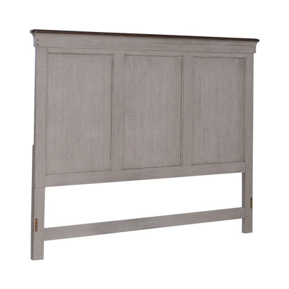 King Panel Headboard Farmhouse White