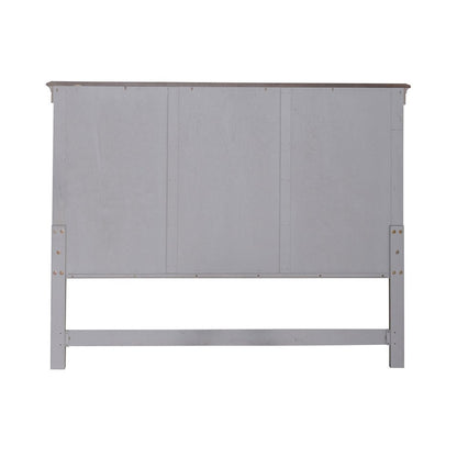 King Panel Headboard Farmhouse White
