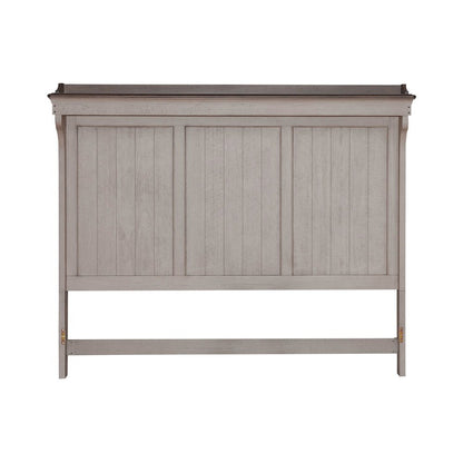 King Mantle Headboard Farmhouse White