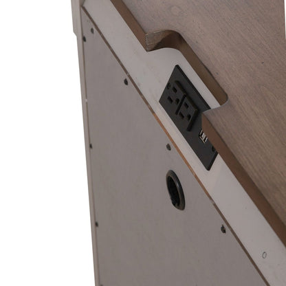 3 Drawer Night Stand w/ Charging Station -