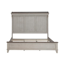 Ivy Hollow California King Mantle Bed - Weathered Linen & Taupe Tops