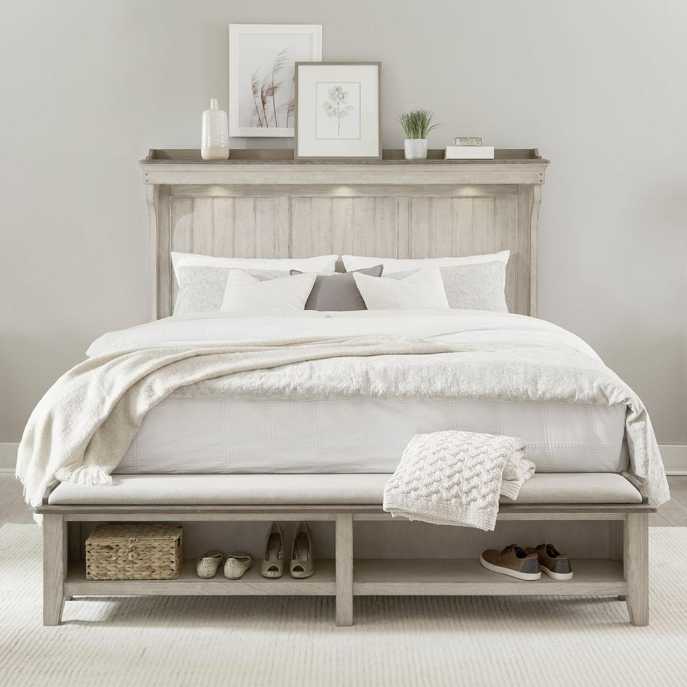 Ivy Hollow Queen Mantle Storage Bed