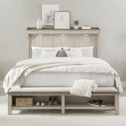 Ivy Hollow Queen Mantle Storage Bed