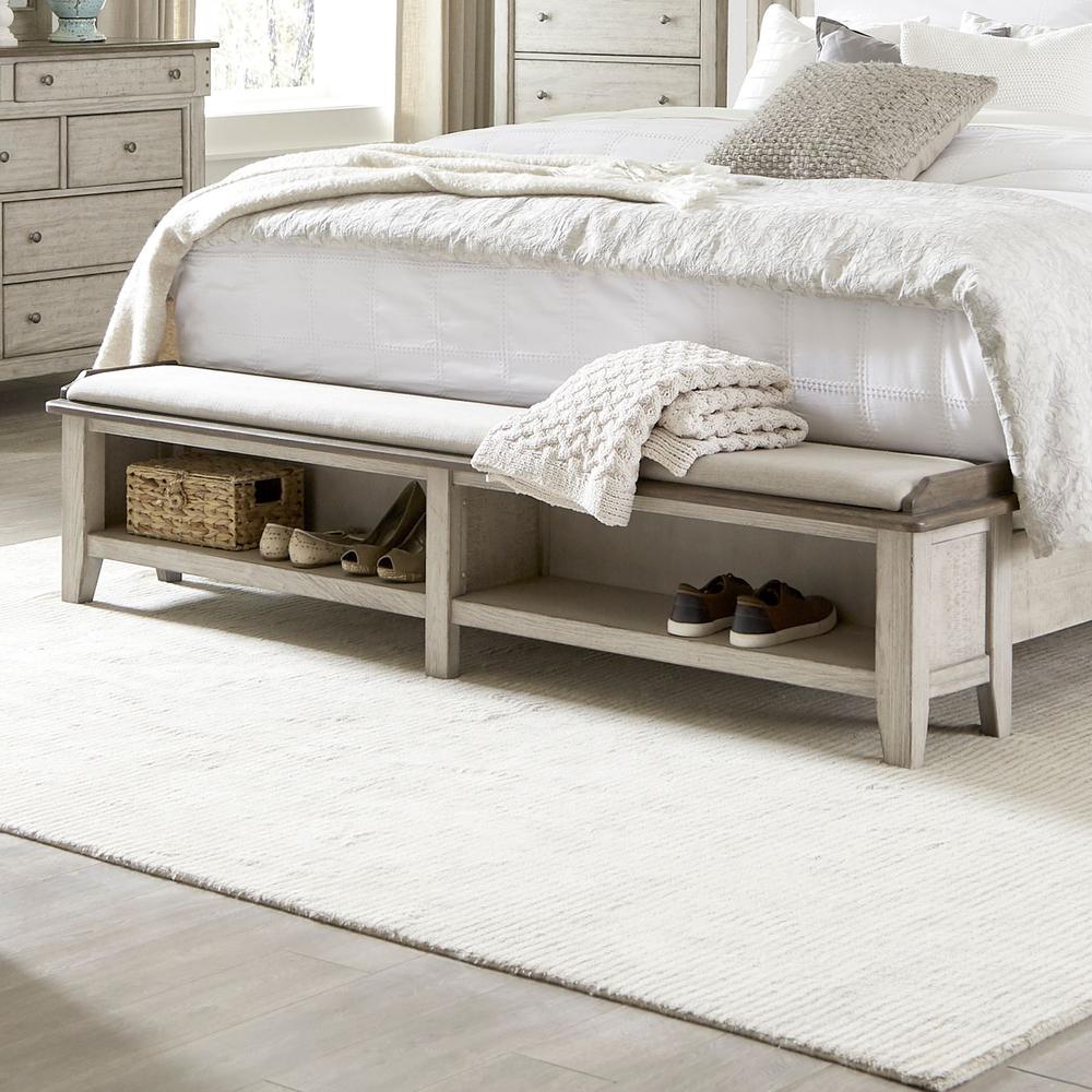 Ivy Hollow Queen Mantle Storage Bed