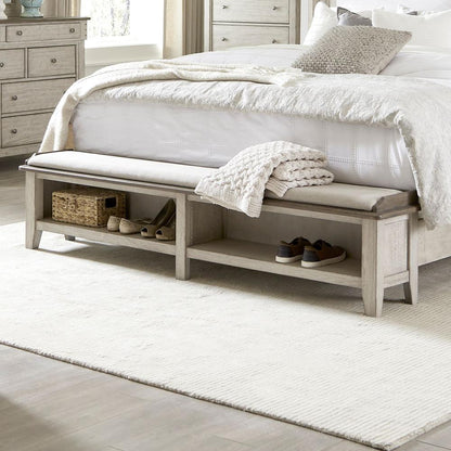 Ivy Hollow Queen Mantle Storage Bed