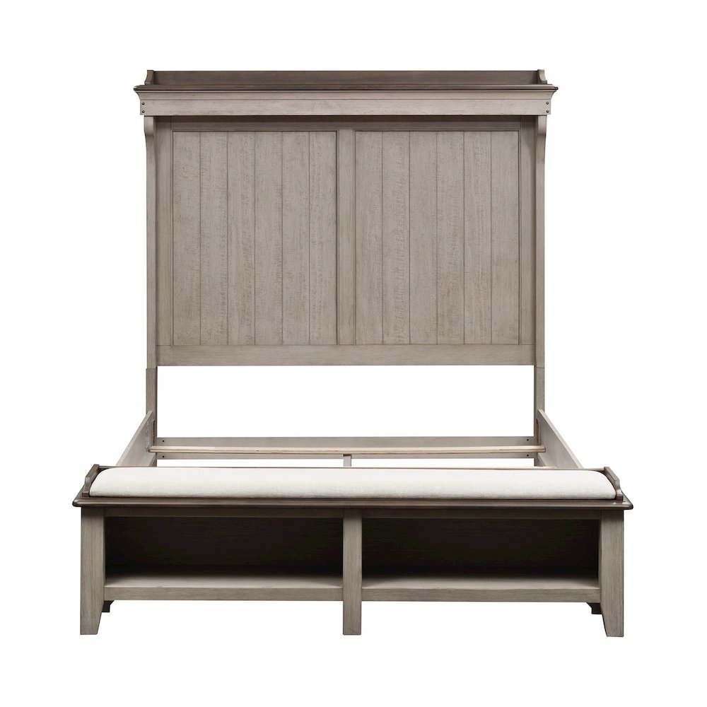 Ivy Hollow Queen Mantle Storage Bed