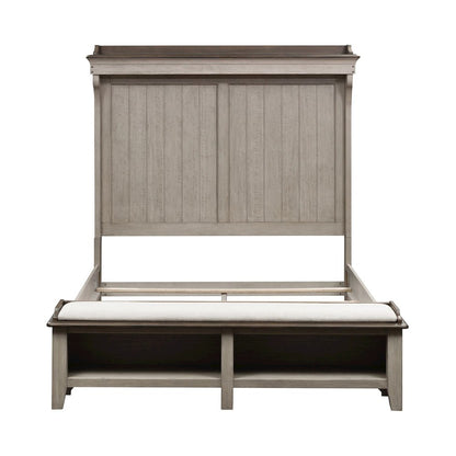 Ivy Hollow Queen Mantle Storage Bed