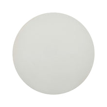 Berkley Round Chairside Table - Linen & Khaki Wood Accents