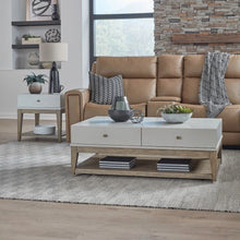 Berkley 3 Piece Table Set - Rectangular Cocktail, 2 End Tables, Linen & Khaki