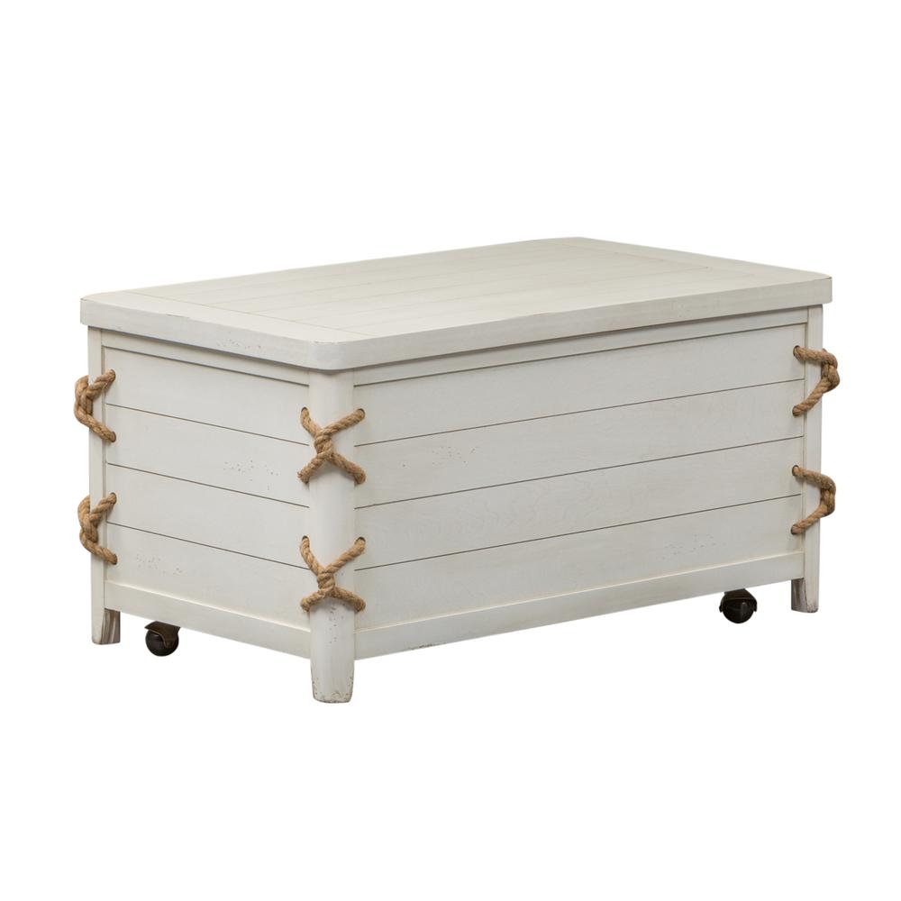 Dockside Storage Trunk in White