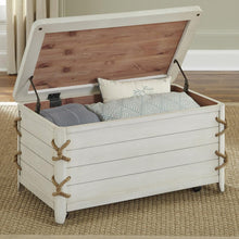 Dockside Storage Trunk in White