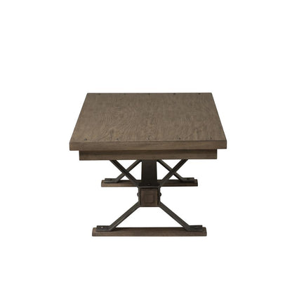 Sonoma Road Rectangular Cocktail Table in Weathered Beaten Bark