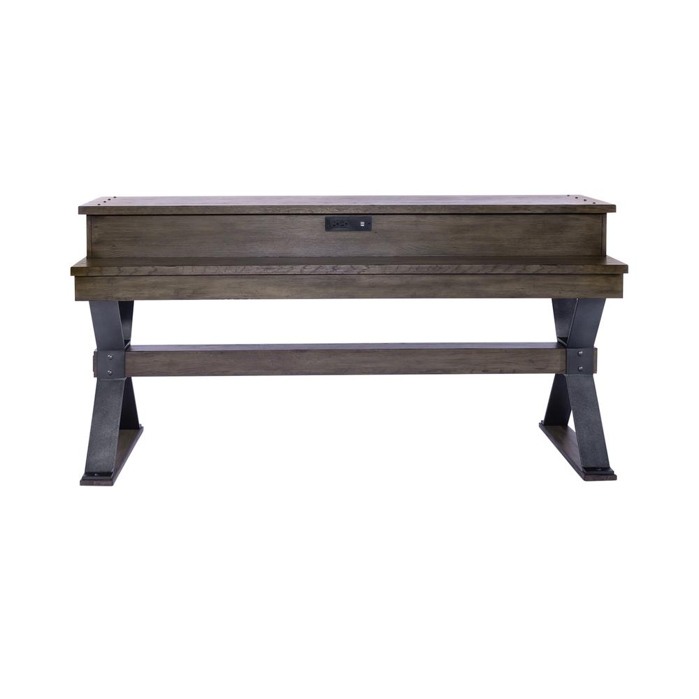 Sonoma Road Console Bar Table in Weathered Beaten Bark