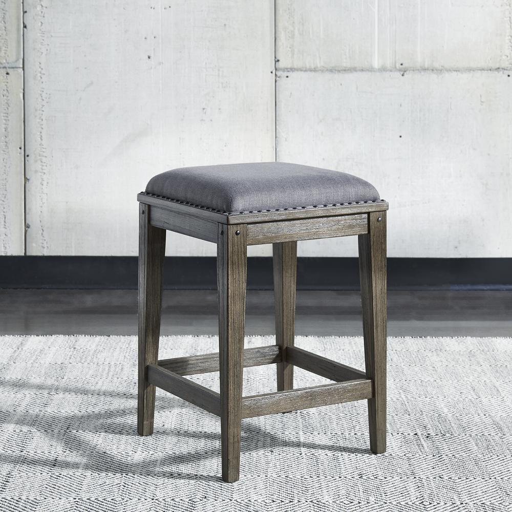 Upholstered Console Stool