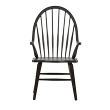 Hearthstone Ridge Windsor Back Arm Chair - Black in Tobacco