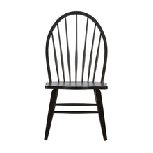 Hearthstone Ridge Windsor Back Side Chair - Black in Tobacco