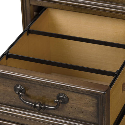 Amelia Jr Executive Desk in Antique Toffee