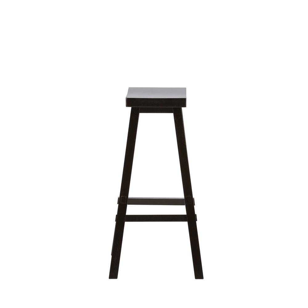 Creations 30 Inch Sawhorse Barstool - Black (RTA) in Various