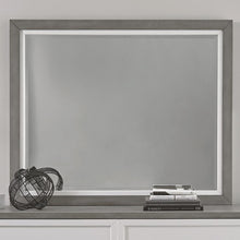 Liberty Furniture Palmetto Heights Landscape Mirror in Two-Tone Finish