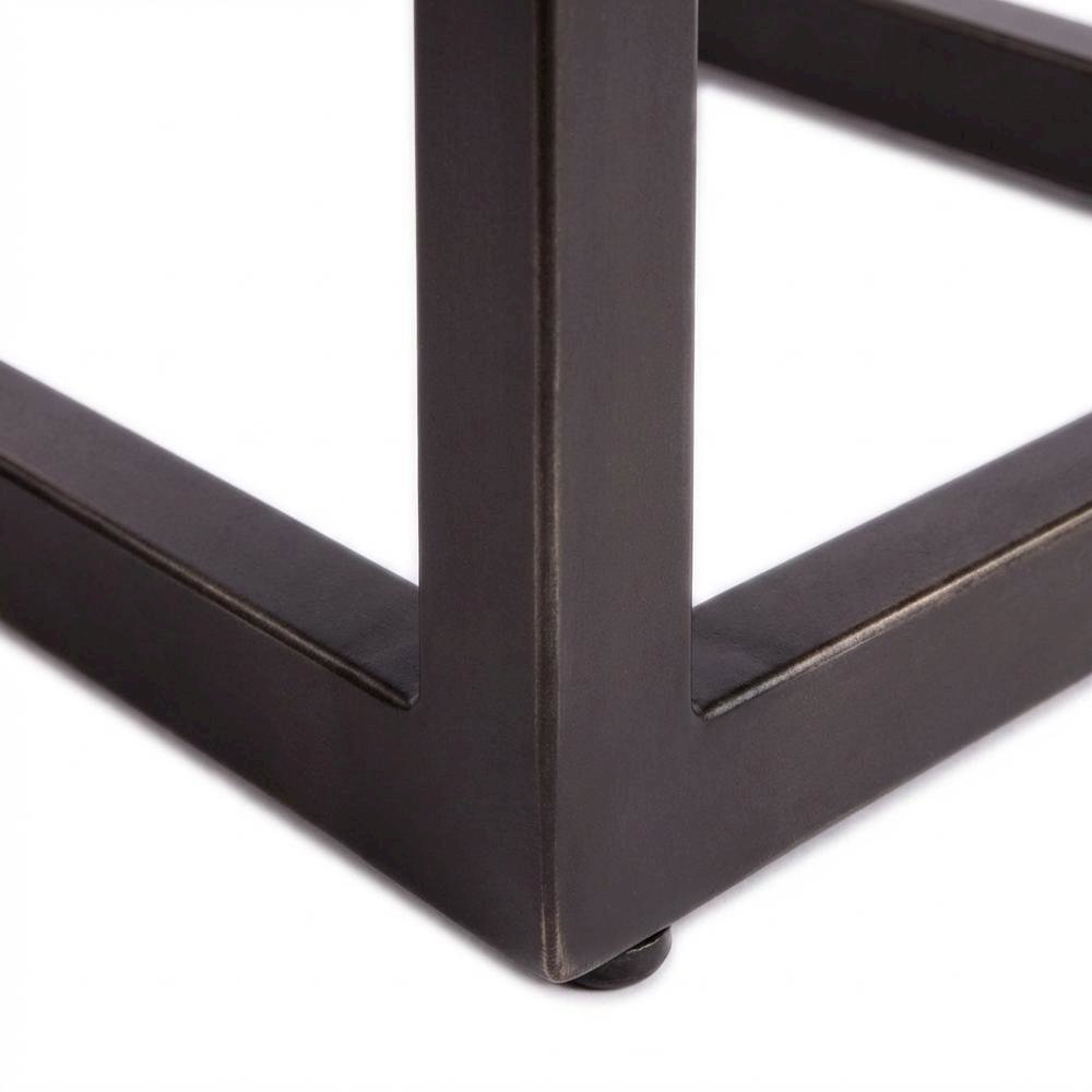 Gray Laptop Table with Solid and Manufactured Wood for Contemporary Workspaces