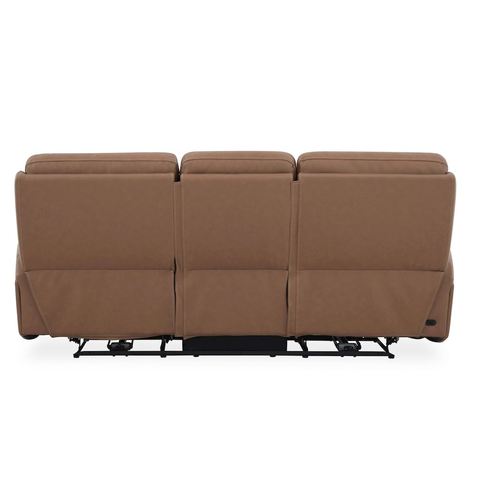 Bennett Power Recline Sofa & Recliner with Charging Ports - Butternut Leather