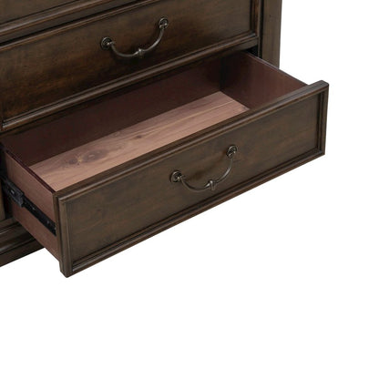 Arden Road 8 Drawer Bedroom Dresser  - Satin Cherry