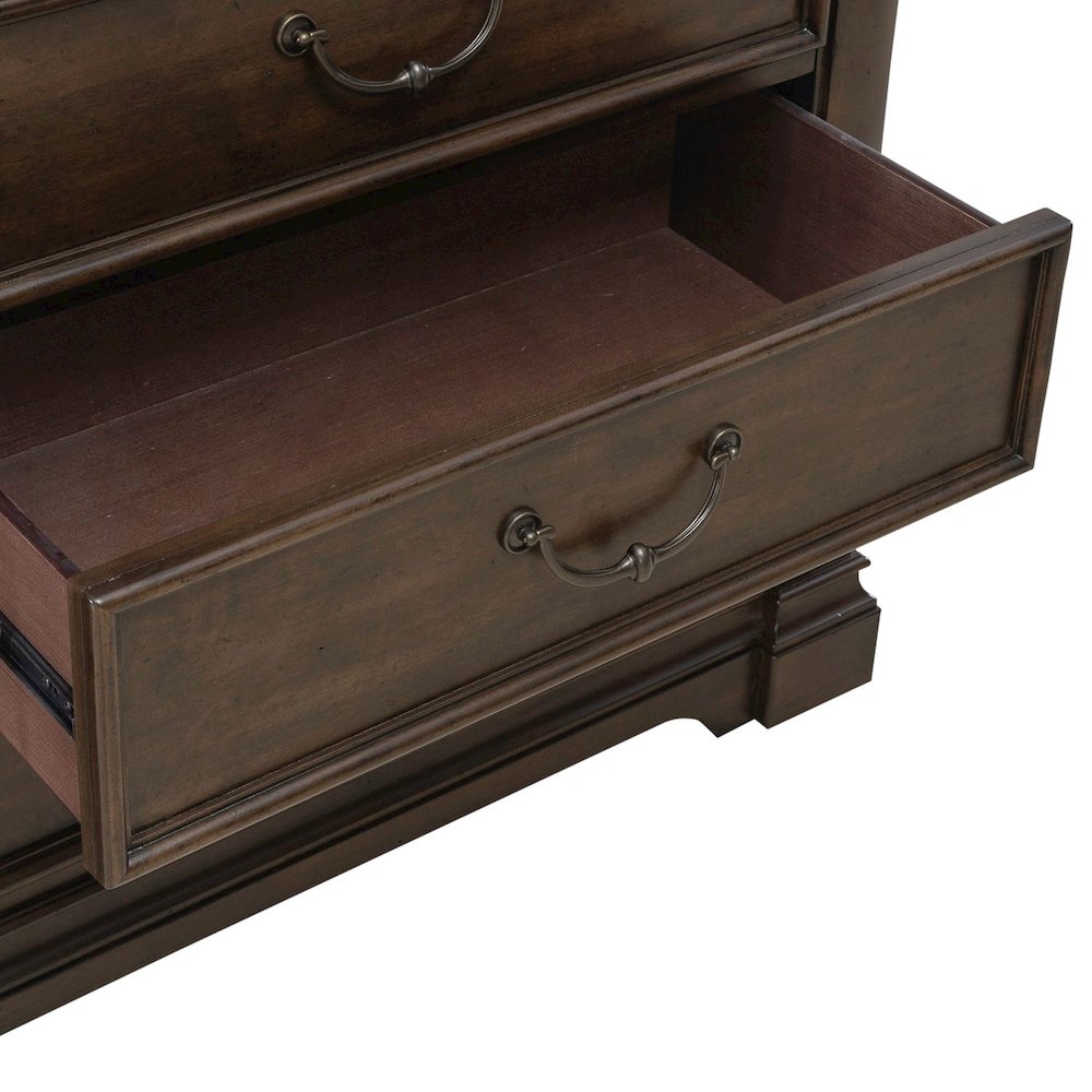 Arden Road 8 Drawer Bedroom Dresser  - Satin Cherry