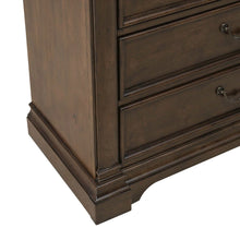 Arden Road 6 Drawer Chest for Bedroom  - Satin Cherry