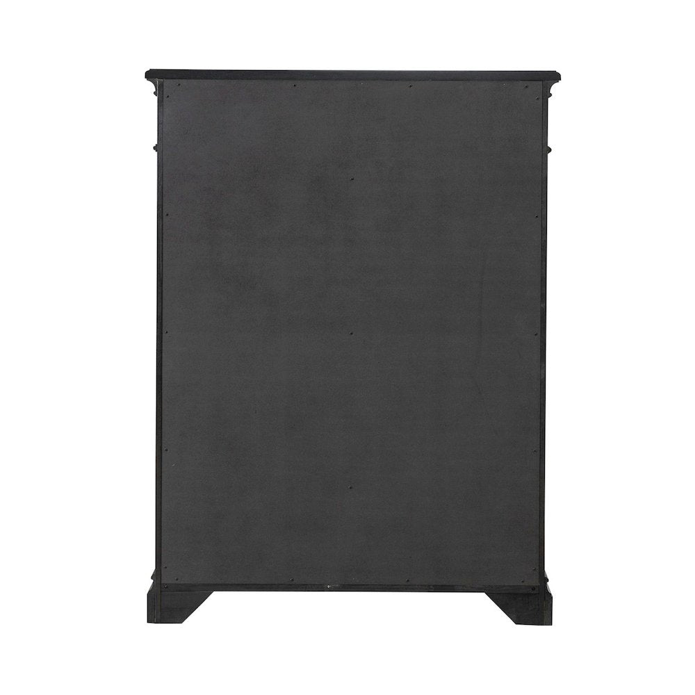 Arden Road 6 Drawer Chest for Bedroom  - Satin Cherry