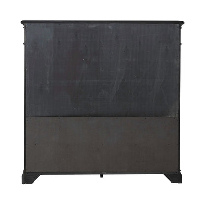 Arden Road 2 Door 10 Drawer Chest for Bedroom - Satin Cherry