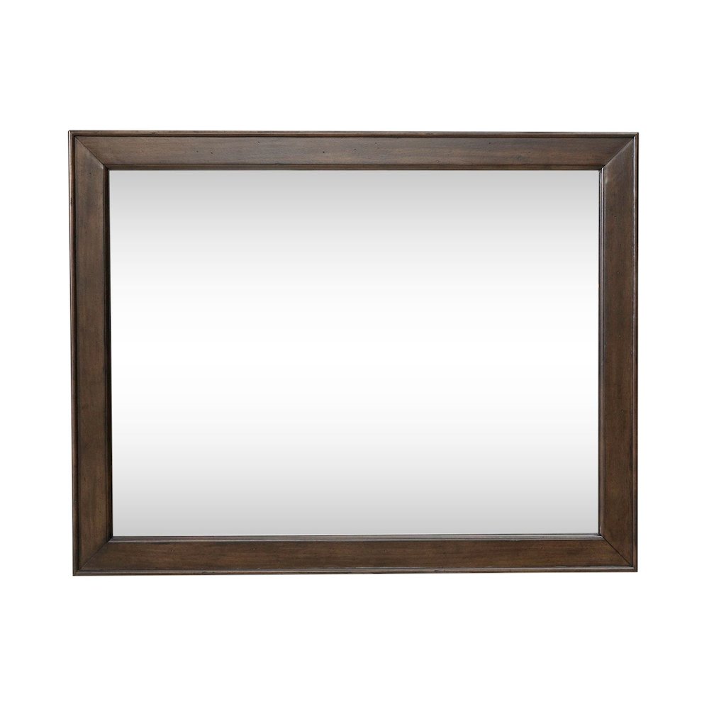 Arden Road Landscape Mirror Dresser Mounted  - Satin Cherry