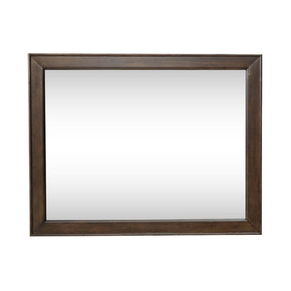 Arden Road Landscape Mirror Dresser Mounted  - Satin Cherry