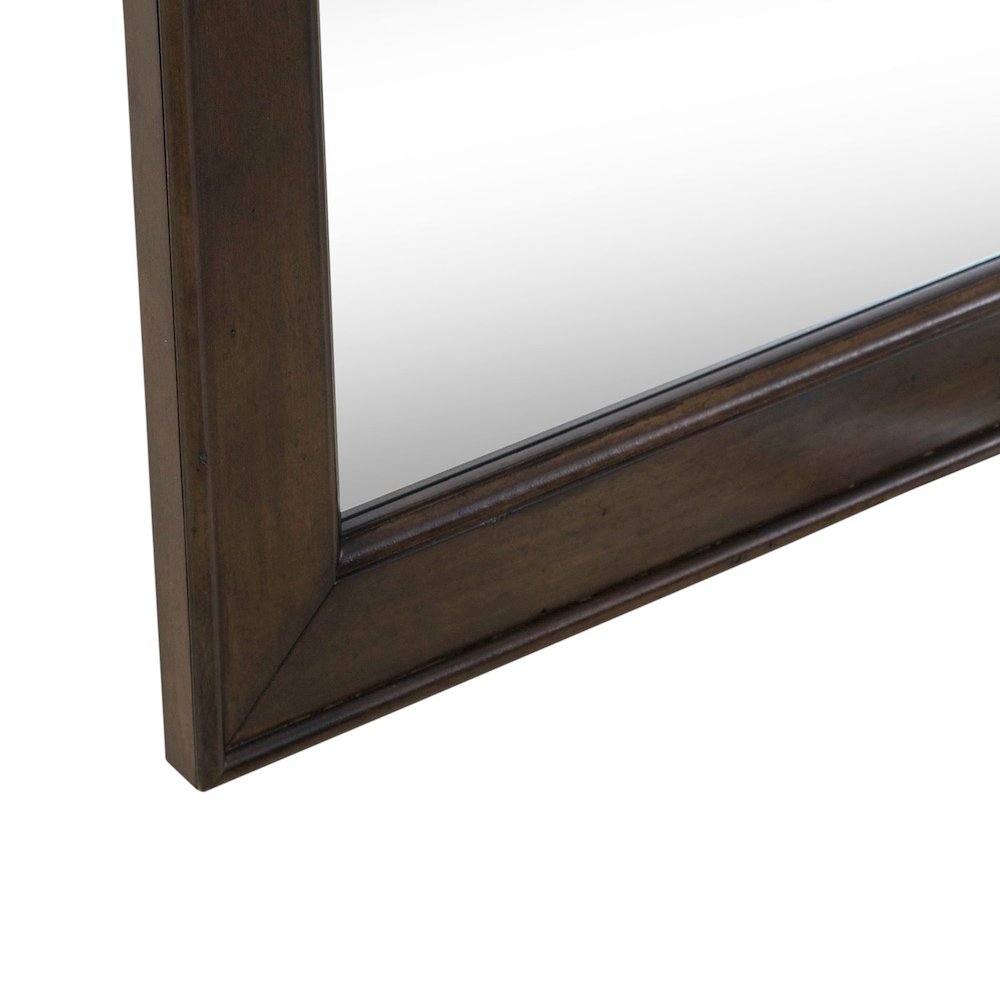 Arden Road Landscape Mirror Dresser Mounted  - Satin Cherry