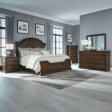 Bedroom Set - California King Poster Bed, Dresser & Mirror, Chest, Nightstand