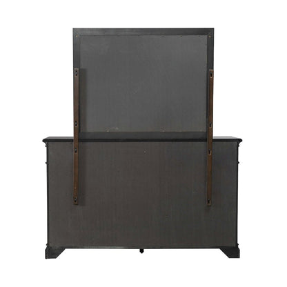 Arden Road Dresser & Mirror Bedroom Set - Satin Cherry