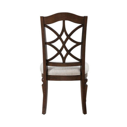 Arden Road Dining Room Splat Back Side Chair - Set of 2  - Satin Cherry