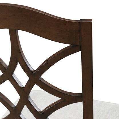 Arden Road Dining Room Splat Back Side Chair - Set of 2  - Satin Cherry