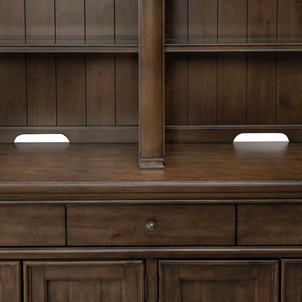 Arden Road Dining Room Hutch & Buffet  - Satin Cherry
