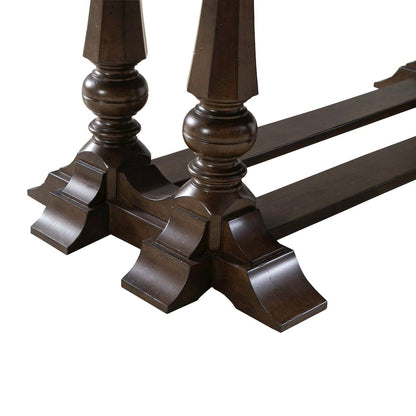 Arden Road Dining Room Trestle Table - Satin Cherry