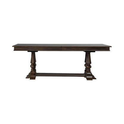 Arden Road Dining Room Trestle Table - Satin Cherry