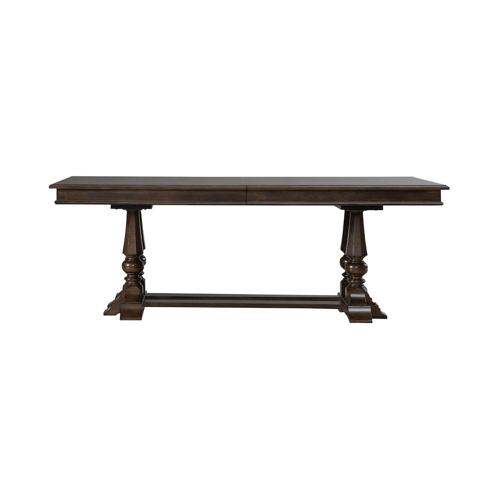 Arden Road Dining Room Trestle Table - Satin Cherry
