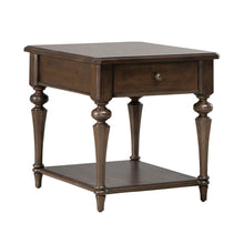 Arden Road Living Room Drawer End Table  - Satin Cherry