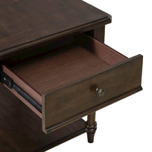 Arden Road Living Room Drawer End Table  - Satin Cherry