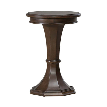 Arden Road Living Room Round Chairside Table  - Satin Cherry