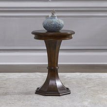Arden Road Living Room Round Chairside Table  - Satin Cherry